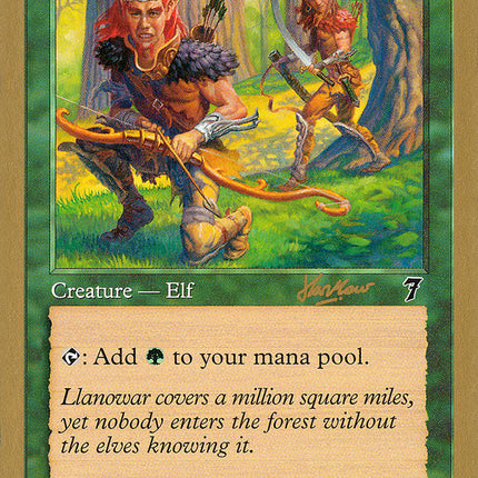 Llanowar Elves (Sim Han How) [World Championship Decks 2002]