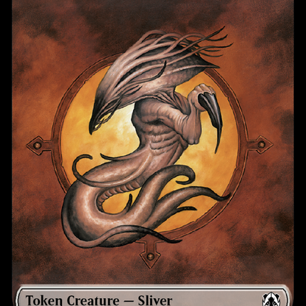 Goblin // Sliver Double-Sided Token [March of the Machine Commander Tokens]