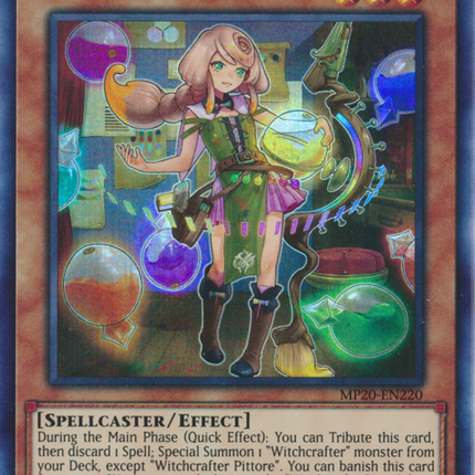 Witchcrafter Pittore [MP20-EN220] Ultra Rare