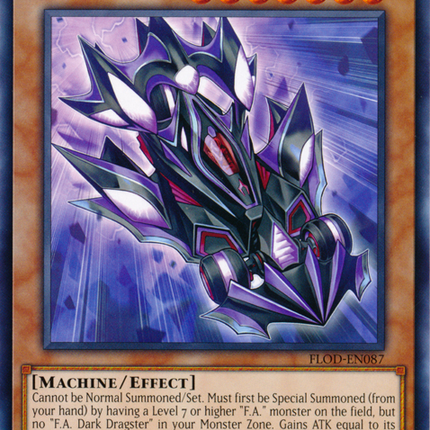 F.A. Dark Dragster [FLOD-EN087] Rare