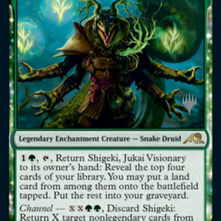 Shigeki, Jukai Visionary (Promo Pack) [Kamigawa: Neon Dynasty Promos]