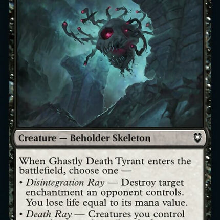 Ghastly Death Tyrant [Commander Legends: Battle for Baldur's Gate]