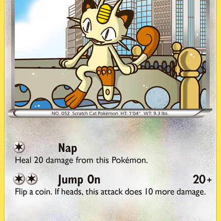 Meowth (BW35) [Black & White: Black Star Promos]
