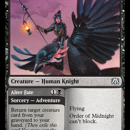 Order of Midnight // Alter Fate [March of the Machine Commander]