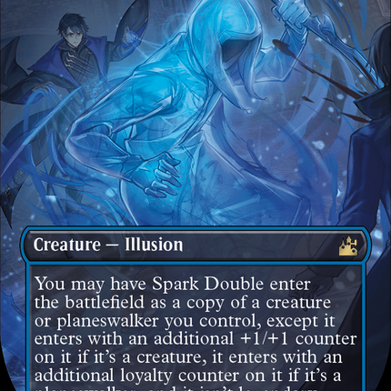 Spark Double (Anime Borderless) [Ravnica Remastered]