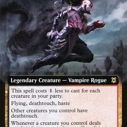 Zagras, Thief of Heartbeats (Extended Art) [Zendikar Rising]