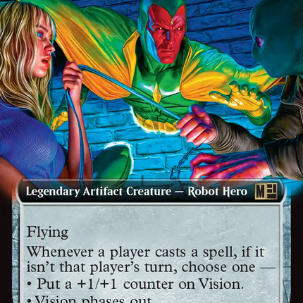 Vision, Synthezoid Avenger (Extended Art) [Marvel Super Heroes Commander]