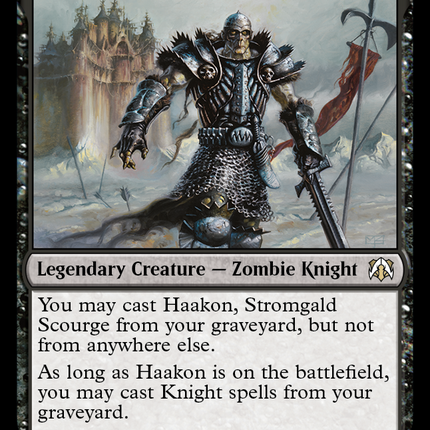 Haakon, Stromgald Scourge [March of the Machine Commander]