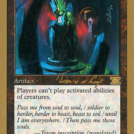 Cursed Totem (Tom van de Logt) (SB) [World Championship Decks 2000]