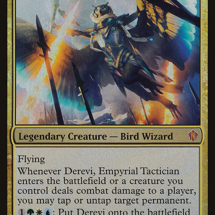 Derevi, Empyrial Tactician (Oversized) [Commander 2013 Oversized]