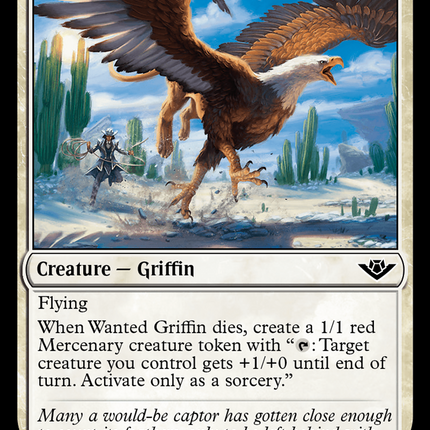 Wanted Griffin [Outlaws of Thunder Junction]