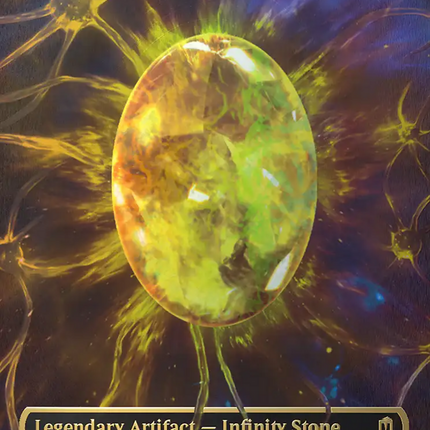The Mind Stone (Borderless) (Cosmic Foil) [Marvel Super Heroes]