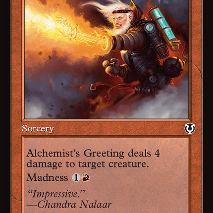 Alchemist's Greeting (Retro Frame) [Innistrad Remastered]