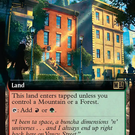 Rootbound Crag (Extended Art) [Marvel Super Heroes Commander]