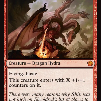 Shivan Devastator [Foundations Commander]