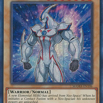 Elemental HERO Neos [MAMA-EN106] Ultra Pharaoh's Rare