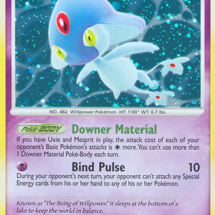 Azelf (4/123) [Diamond & Pearl: Mysterious Treasures]
