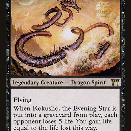 Kokusho, the Evening Star [Champions of Kamigawa]
