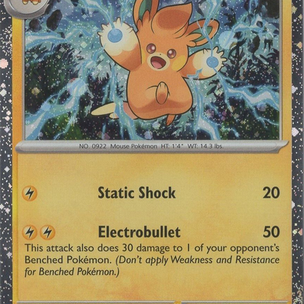 Pawmo (075/193) (Cosmos Foil) [Scarlet & Violet: Paldea Evolved]