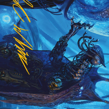 Atmosphere Surgeon Art Card (Gold-Stamped Signature) [Phyrexia: All Will Be One Art Series]