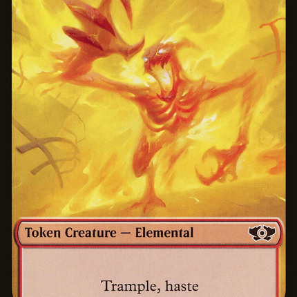 Elemental (02) // Zombie Double-Sided Token [March of the Machine Tokens]