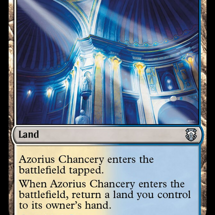 Azorius Chancery (Ripple Foil) [Modern Horizons 3 Commander]