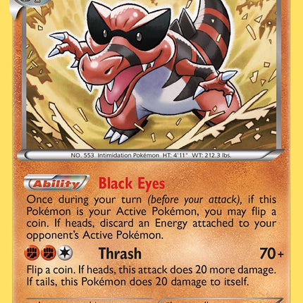 Krookodile (62/98) (Theme Deck Exclusive) [Black & White: Emerging Powers]
