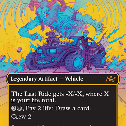 The Last Ride (Borderless) (First-Place Foil) [Aetherdrift]