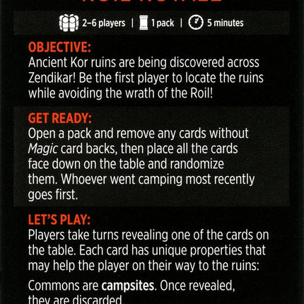 Roil Royale (Magic Minigame) [Zendikar Rising Minigame]