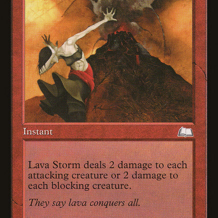 Lava Storm [Weatherlight]