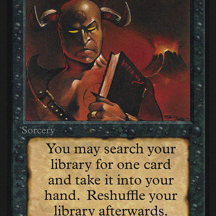 Demonic Tutor [International Collectors' Edition]