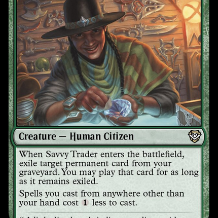 Savvy Trader [Outlaws of Thunder Junction Commander]