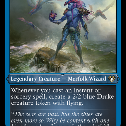 Talrand, Sky Summoner (Foil Etched) [Commander Masters]
