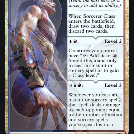 Sorcerer Class (Ampersand Promo) [Dungeons & Dragons: Adventures in the Forgotten Realms Promos]