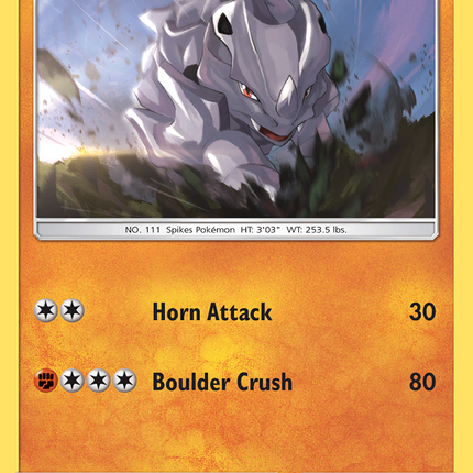 Rhyhorn (93/214) [Sun & Moon: Unbroken Bonds]