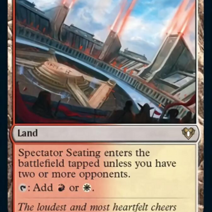 Spectator Seating [Commander Masters]