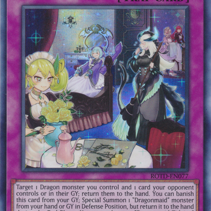 Dragonmaid Tidying [ROTD-EN077] Super Rare