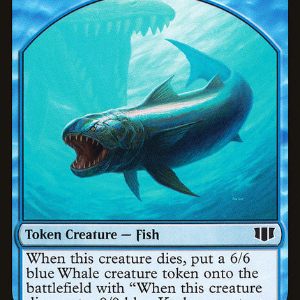 Fish // Zombie (011/036) Double-Sided Token [Commander 2014 Tokens]
