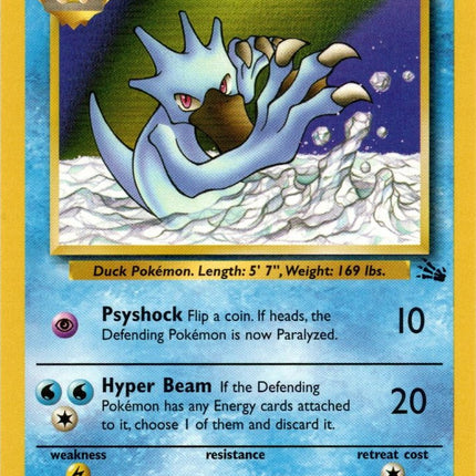 Golduck (35/62) [Fossil Unlimited]