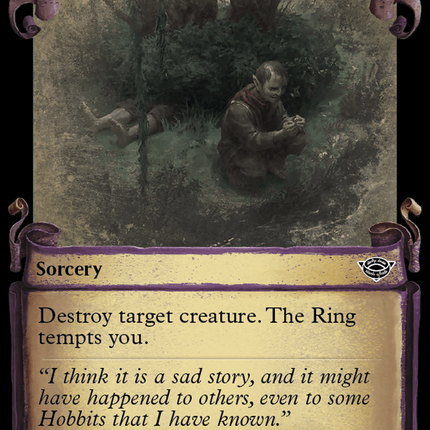 Claim the Precious [The Lord of the Rings: Tales of Middle-Earth Showcase Scrolls]