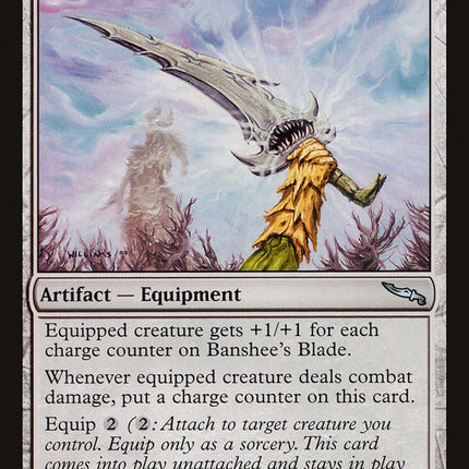Banshee's Blade [Mirrodin]