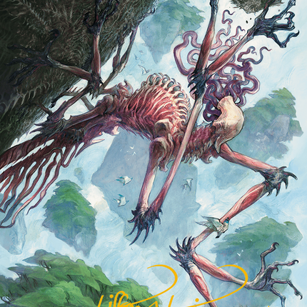 Territory Culler Art Card (Gold-Stamped Signature) [Modern Horizons 3 Art Series]