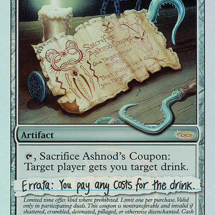 Ashnod's Coupon [Arena League 2004]
