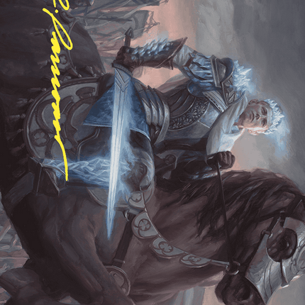 Will, Scion of Peace Art Card (Gold-Stamped Signature) [Wilds of Eldraine Art Series]