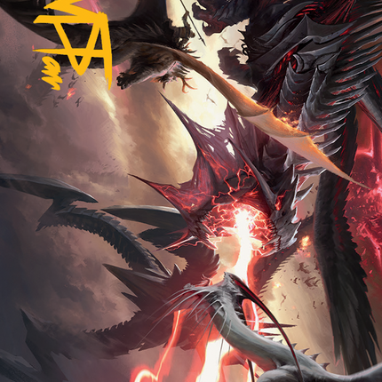 Invasion of Tarkir Art Card (Gold-Stamped Signature) [March of the Machine Art Series]