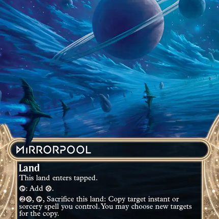 Mirrorpool (0117) (Borderless) (Galaxy Foil) [Edge of Eternities: Stellar Sights]