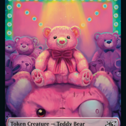 Teddy Bear // Treasure (012) Double-Sided Token [Unfinity Tokens]