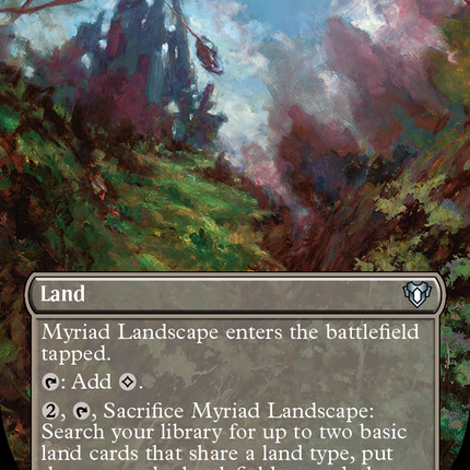 Myriad Landscape (Borderless Alternate Art) [Commander Masters]