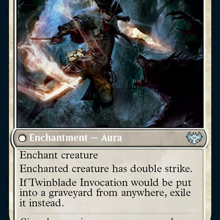 Twinblade Geist // Twinblade Invocation [Innistrad: Crimson Vow]