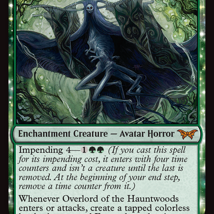 Overlord of the Hauntwoods [Duskmourn: House of Horror]